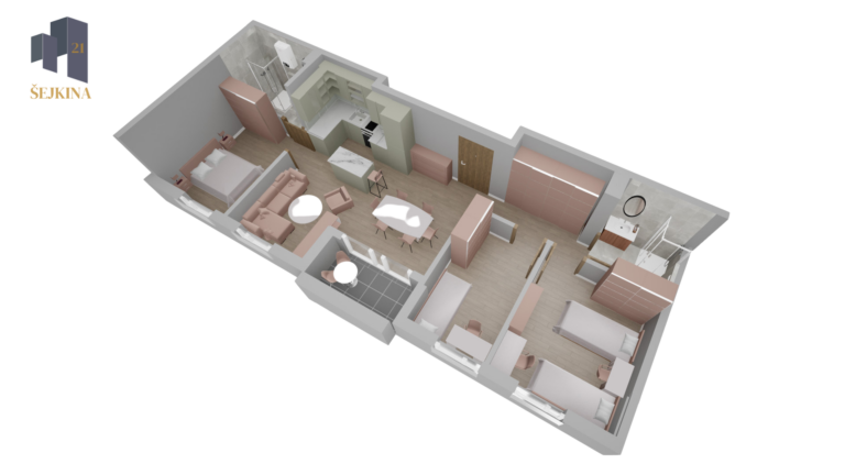 četvorosoban-sprat2-sejkina21-izometrija